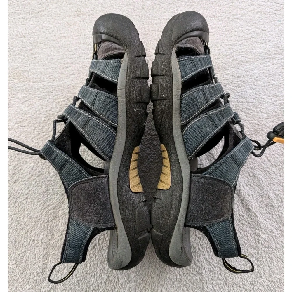 KEEN Newport H2 Navy Blue Gray Waterproof Hiking Sport Water Sandals Mens Sz 10